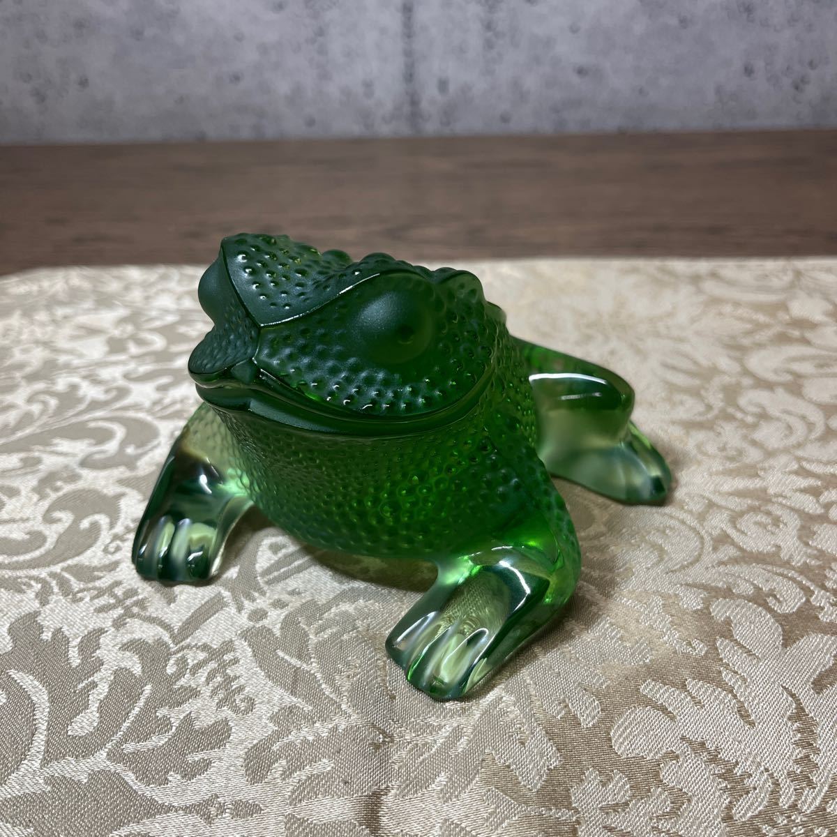 Yahoo!オークション - ⑥ LALIQUE/ラリック/カエル/蛙/かえる/置物/オ