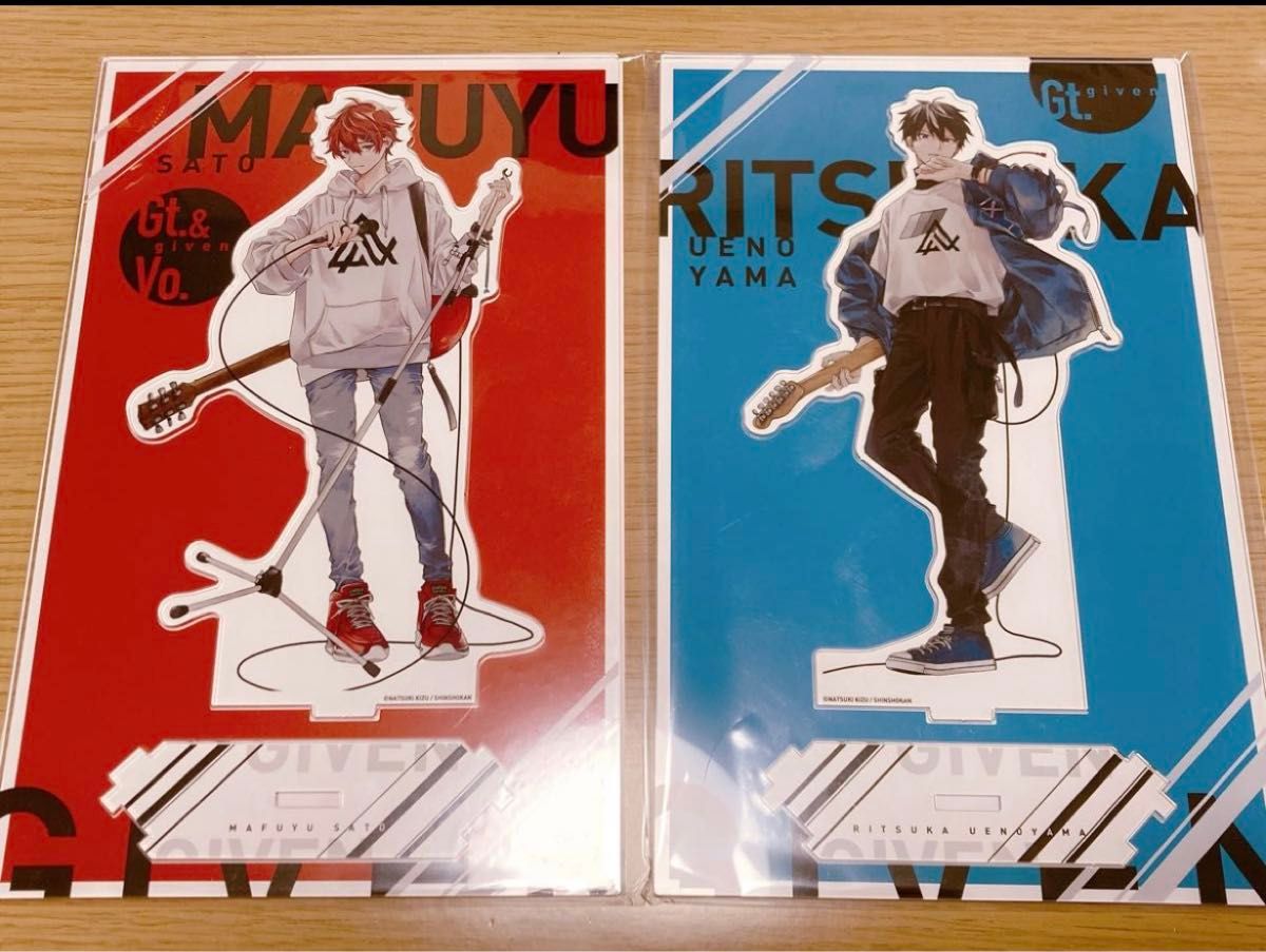 ギヴン ギヴン展 アクリルスタンド アクスタ 真冬 立夏｜Yahoo!フリマ