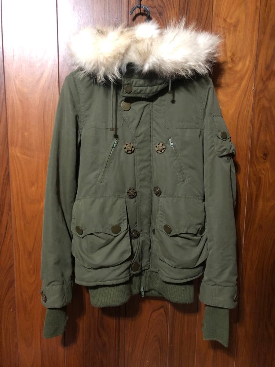 SLY スライ N3Bモッズコート レディース カーキーショート ミリタリー