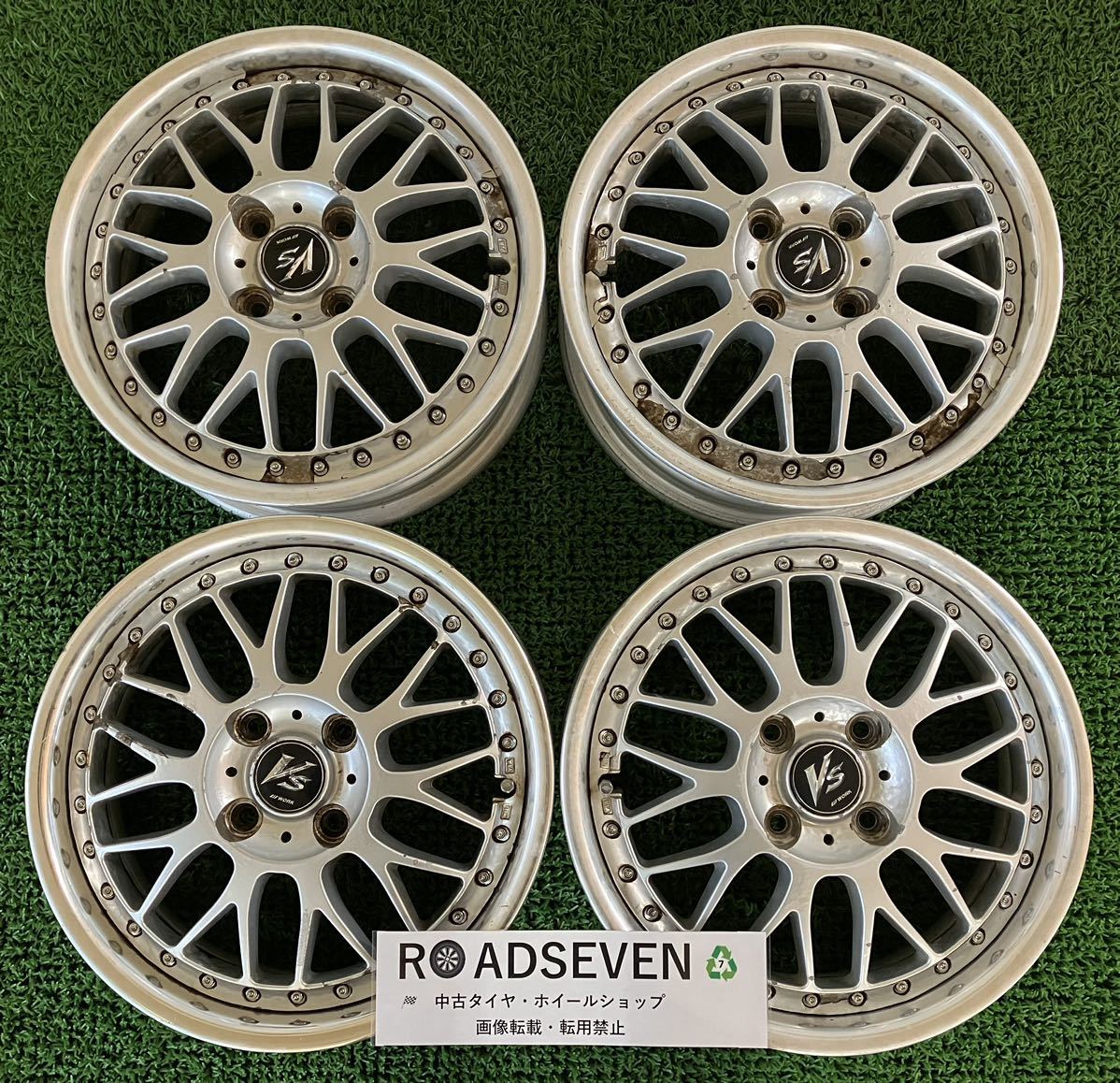 Yahoo!オークション - WORK VS-XX ワーク VS メッシュ 15インチ 15×5