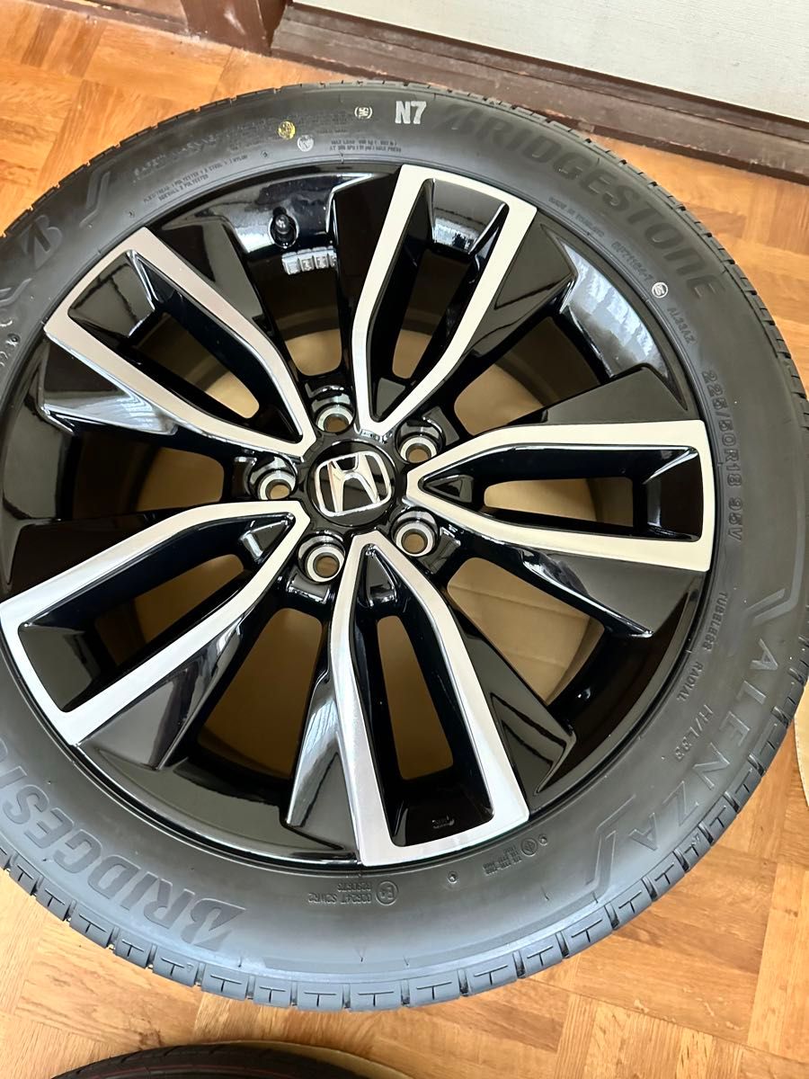 ホンダ 新型ヴェゼル VEZEL RV系 ホイールタイヤセット 新車外し 18