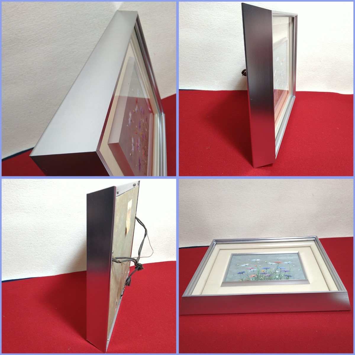 Yahoo!オークション - AB72 【真筆】本物保証 中原真一 矢車草 SM 油彩