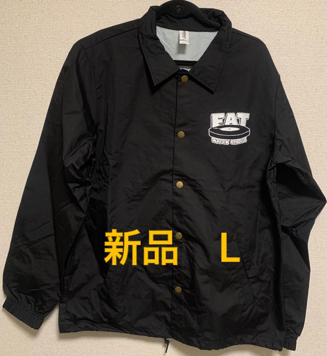 新品 FAT WRECK CHORDS コーチジャケット Lサイズ NOFX ファットレック