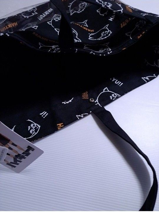 新品未使用 ハイキュー ビックトートバック 烏野 ヒナガラス 影山日向