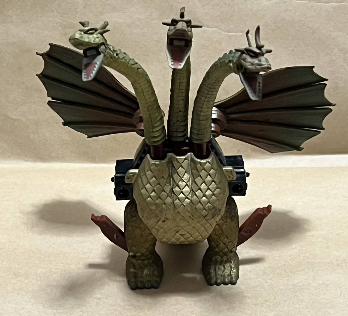 Yahoo!オークション - ブルマァク ゴジラ キングギドラ 合金 当時物 希