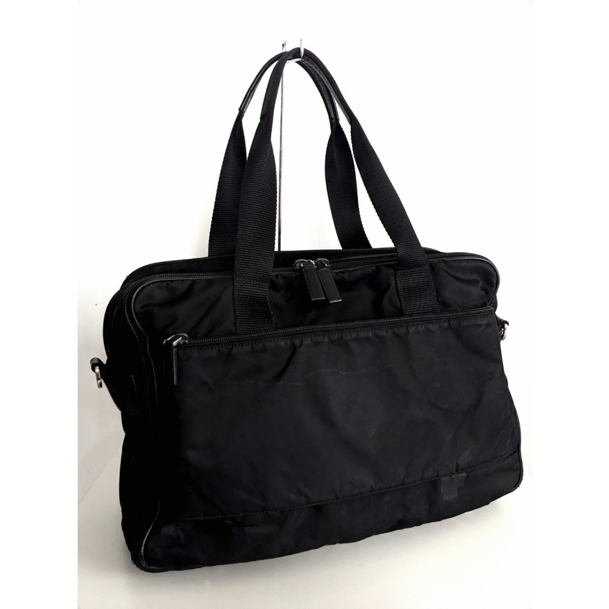 PRADA プラダ 2way 大きめ ショルダー トートバッグ ビジネスバッグ 鞄