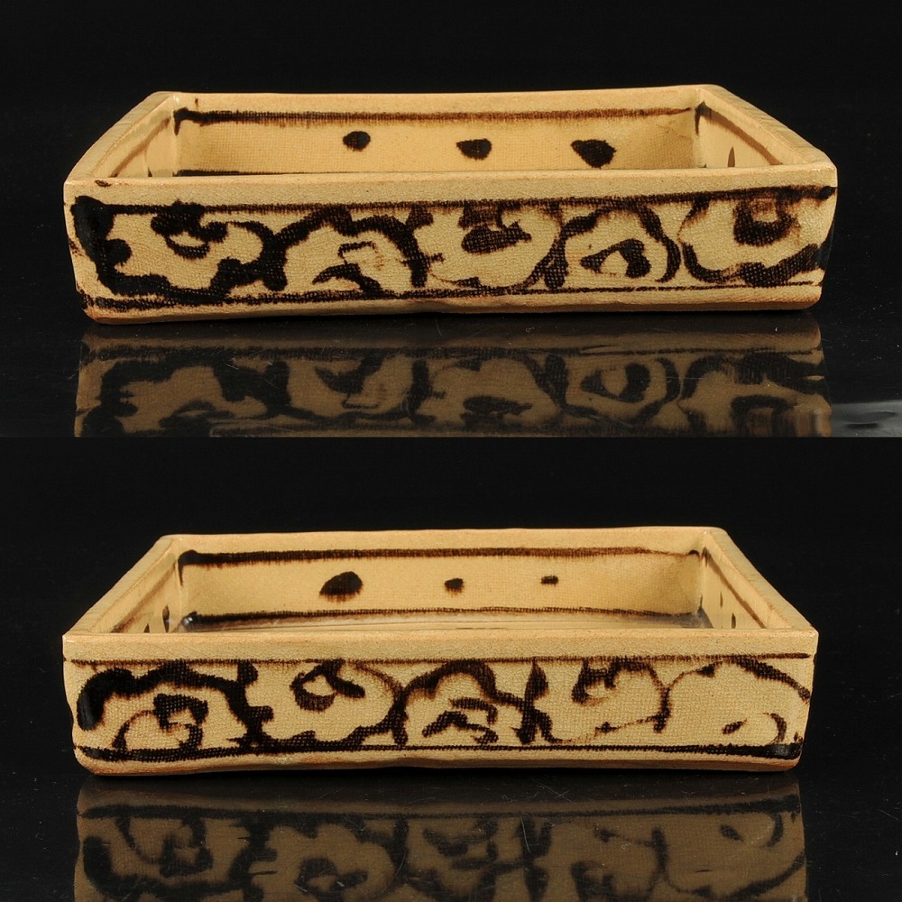 Yahoo!オークション - 尾形乾山作 竹絵 角皿 箱付き