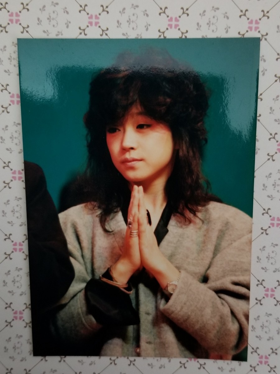 貴重 中森明菜 生写真 当時物 E判 7枚 スローモーション 貴重 中森明菜
