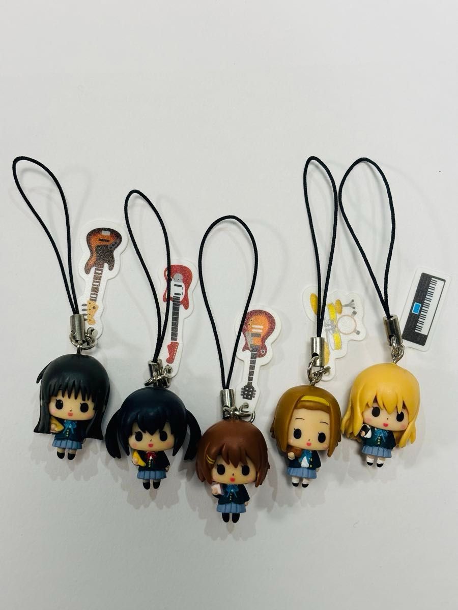 けいおん ストラップ キーホルダー 5体セット｜Yahoo!フリマ（旧