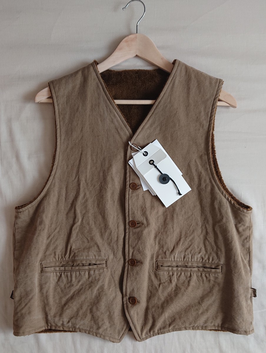 Yahoo!オークション - 新品未使用 Visvim Civilian Deck Vest Khaki Si