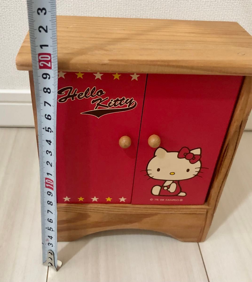 ハローキティ キティ 木製小物入れ ミニチェスト レトロ 希少｜Yahoo
