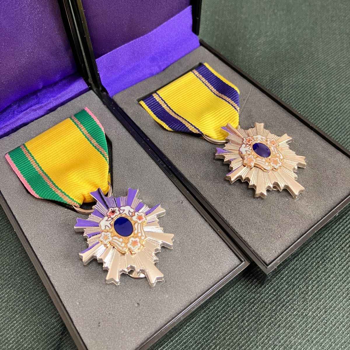 防衛功労章 第3級防衛功労章 自衛隊 ミリタリー 略綬 勲章 メダル