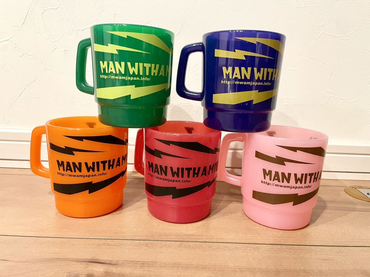 送料無料 MAN WITH A MISSION 新品未使用 マグカップ 5個セット