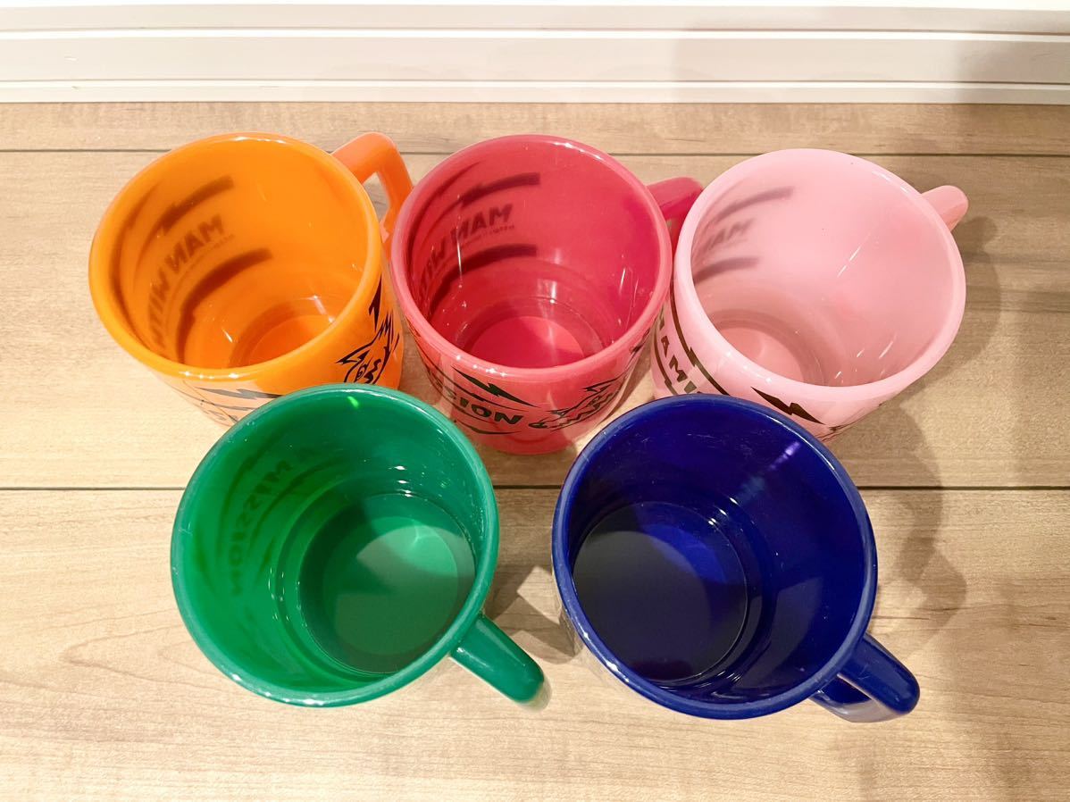 送料無料 MAN WITH A MISSION 新品未使用 マグカップ 5個セット