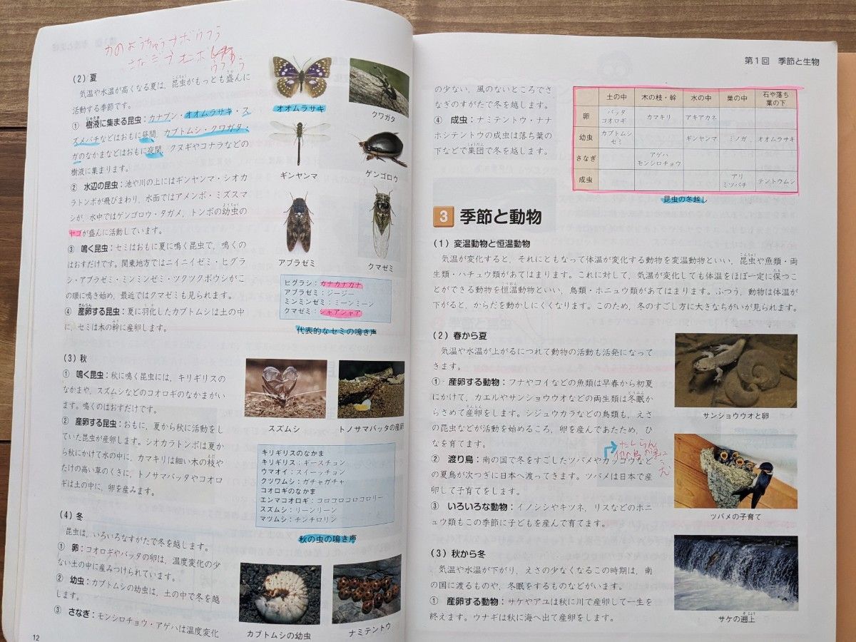 一部書込みあり】四谷大塚 予習シリーズ_理科_5年上下 中学受験_小5_予