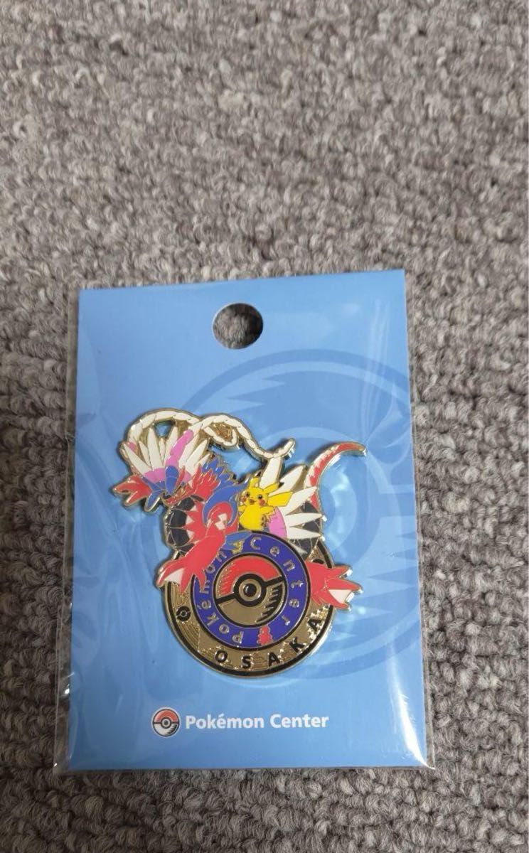 ポケモンセンター オーサカ コライドン ロゴピンズ 大阪限定 バッジ