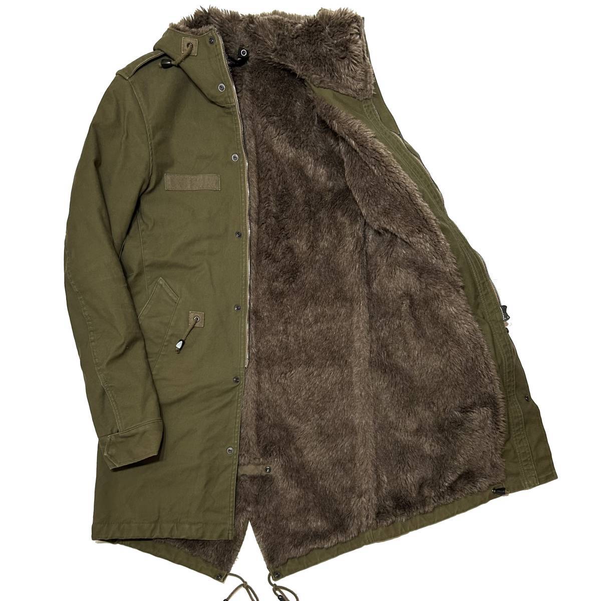 定価8万 wjk stretch satin boa mod M64 Mサイズ カーキ ストレッチ