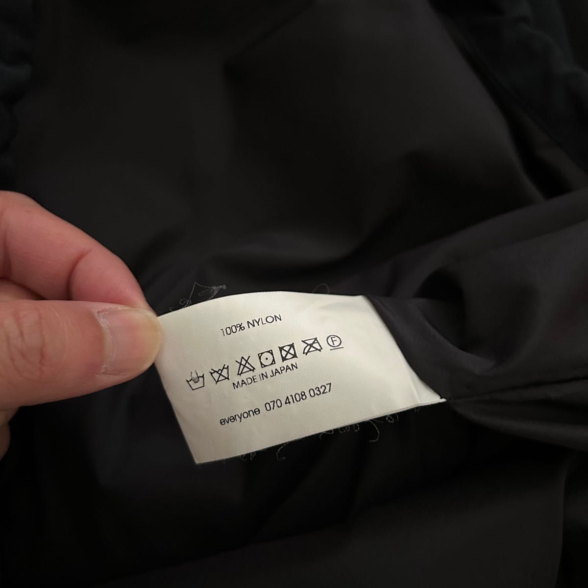 everyone optimal jacket BLACK × NAVY XLサイズ 美品 ennoy｜Yahoo