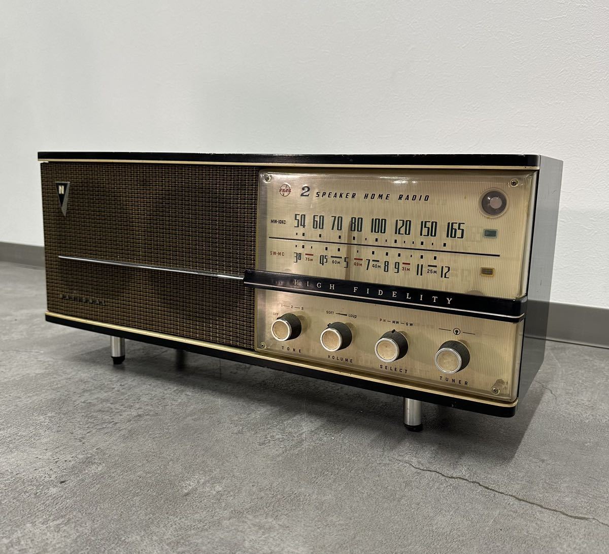 Yahoo!オークション - IPK180 真空管ラジオ ナショナル National 昭和