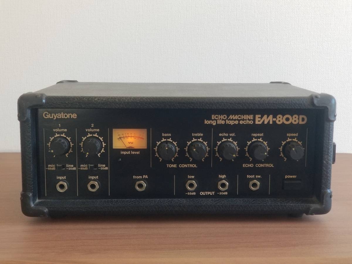 Yahoo!オークション - GUYATONE ECHO MACHINE EM-808D ビンテージ アナ