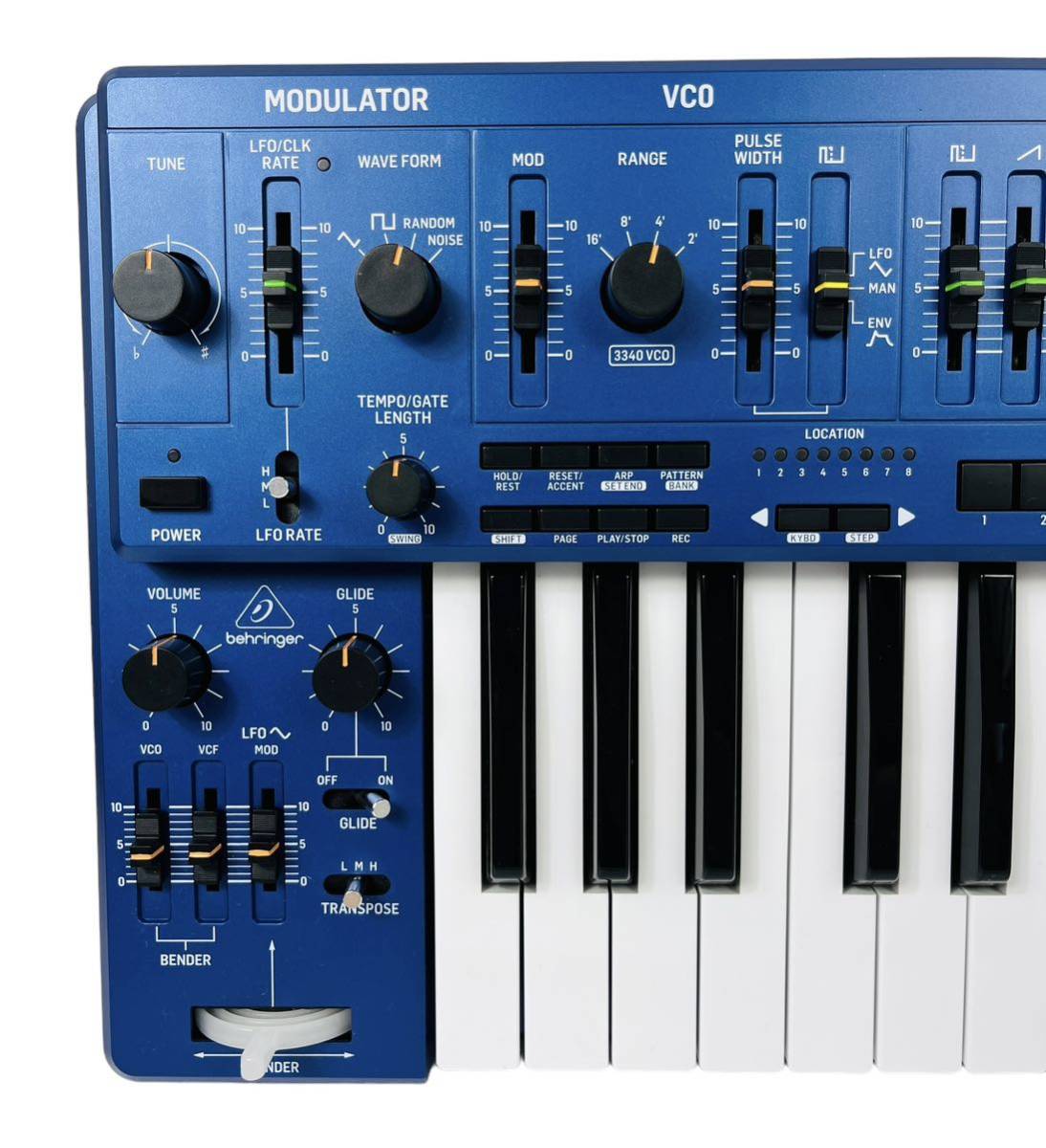 behringer ベリンガー アナログシンセサイザー MS-1 ブルー (SH-101