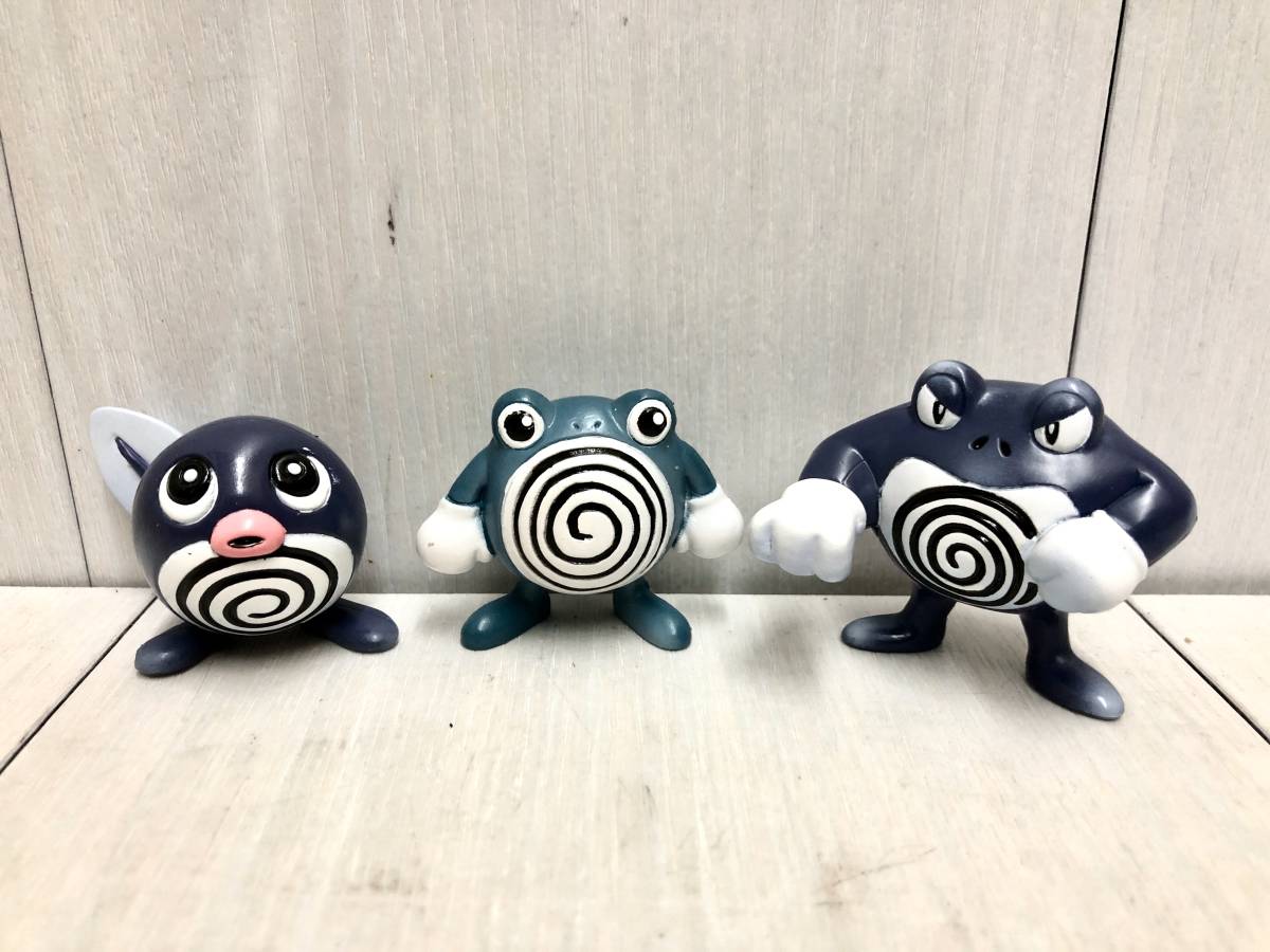 送料無料 モンコレ 3体 TOMY トミー ポケモン ニョロモ ニョロゾ