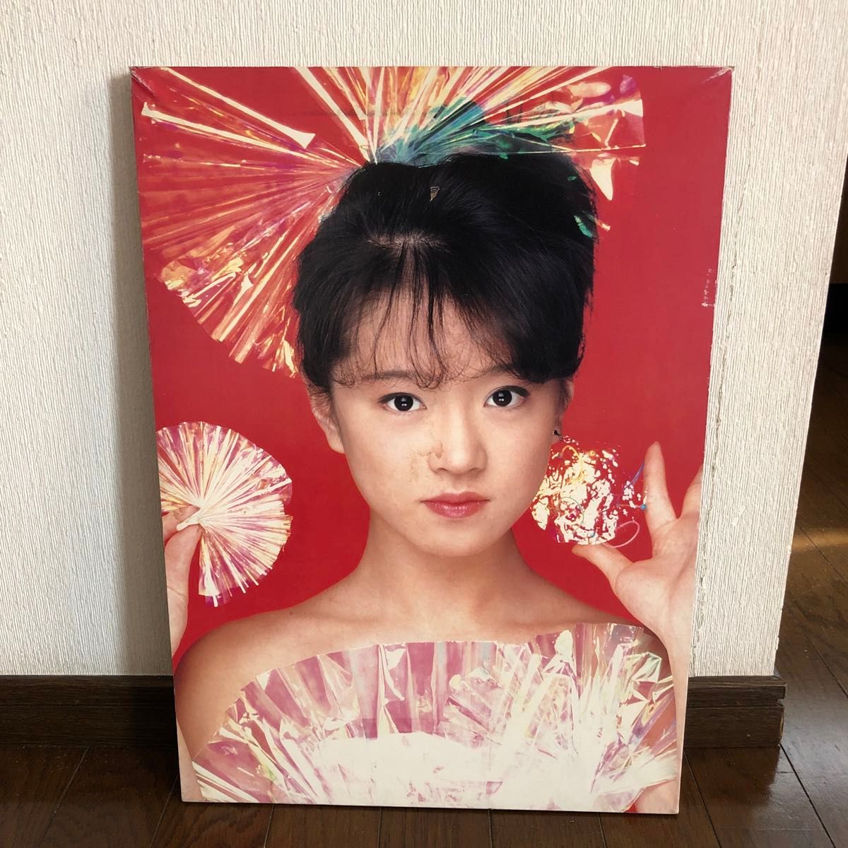 中森明菜 パネルポスター他 5点 店頭展示品 当時物 昭和レトロ