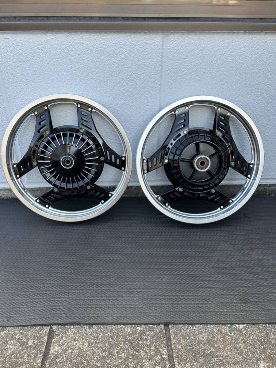 Yahoo!オークション - ホンダ cbx400f ホイール 製造年月日一致 フロン