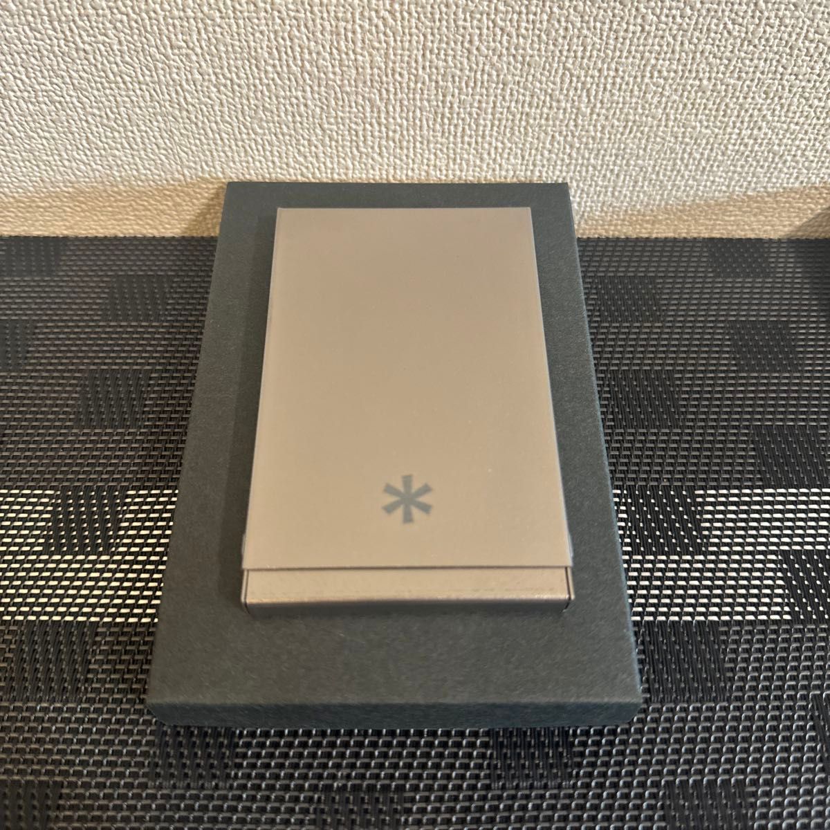 スノーピーク チタン名刺入れ ポイントギフト 非売品 チタン製 燕三条