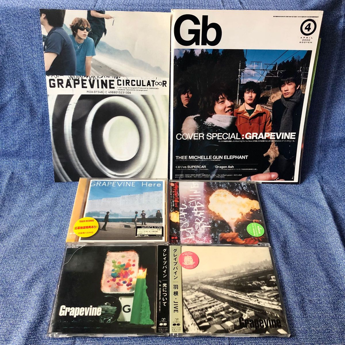 おまけ付き グレイプバイン/Here 光について 羽根 discord GRAPEVINE