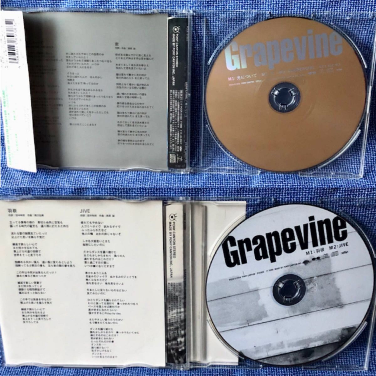 おまけ付き グレイプバイン/Here 光について 羽根 discord GRAPEVINE