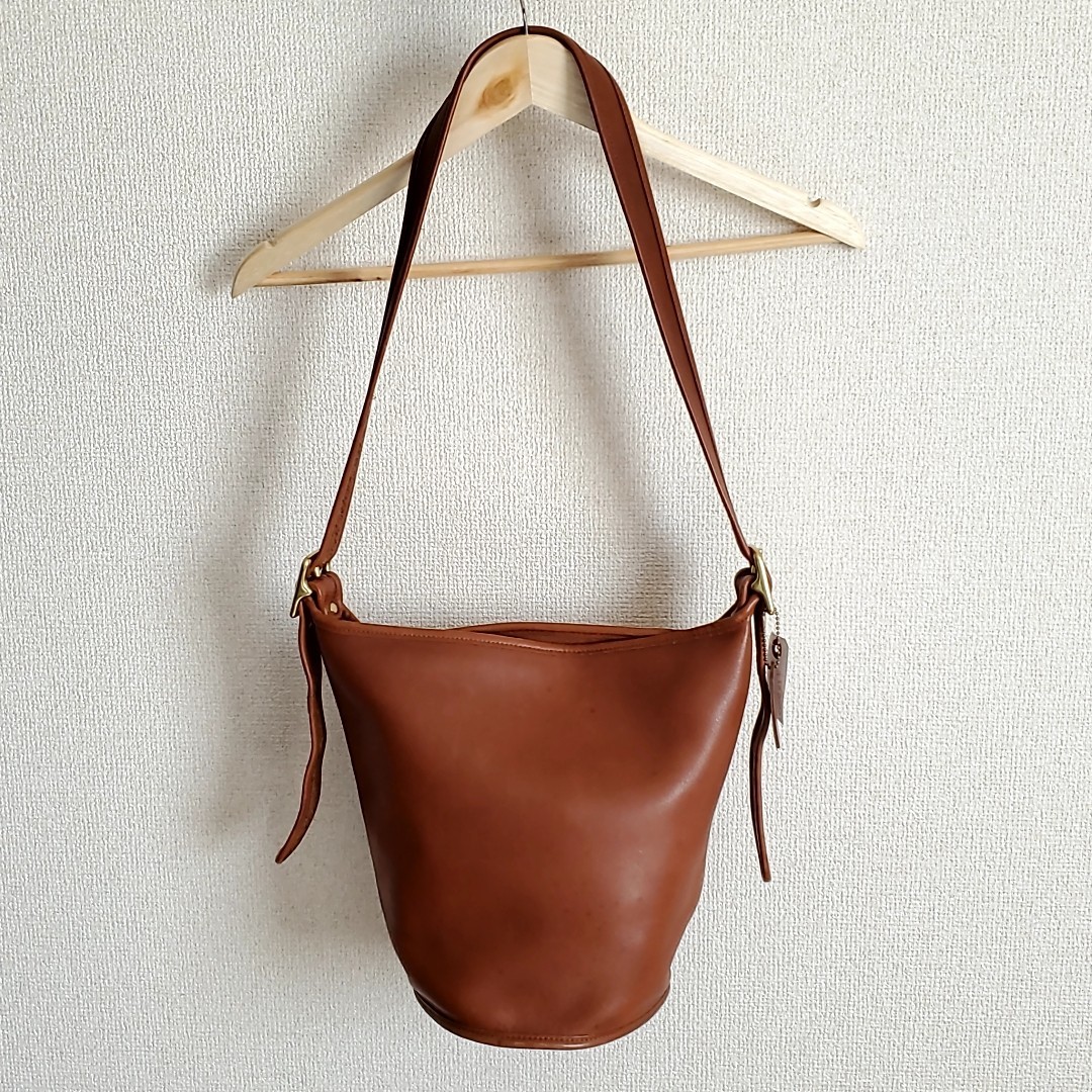 950 90s オールドコーチ OLD COACH バケツ型 中サイズ ショルダー