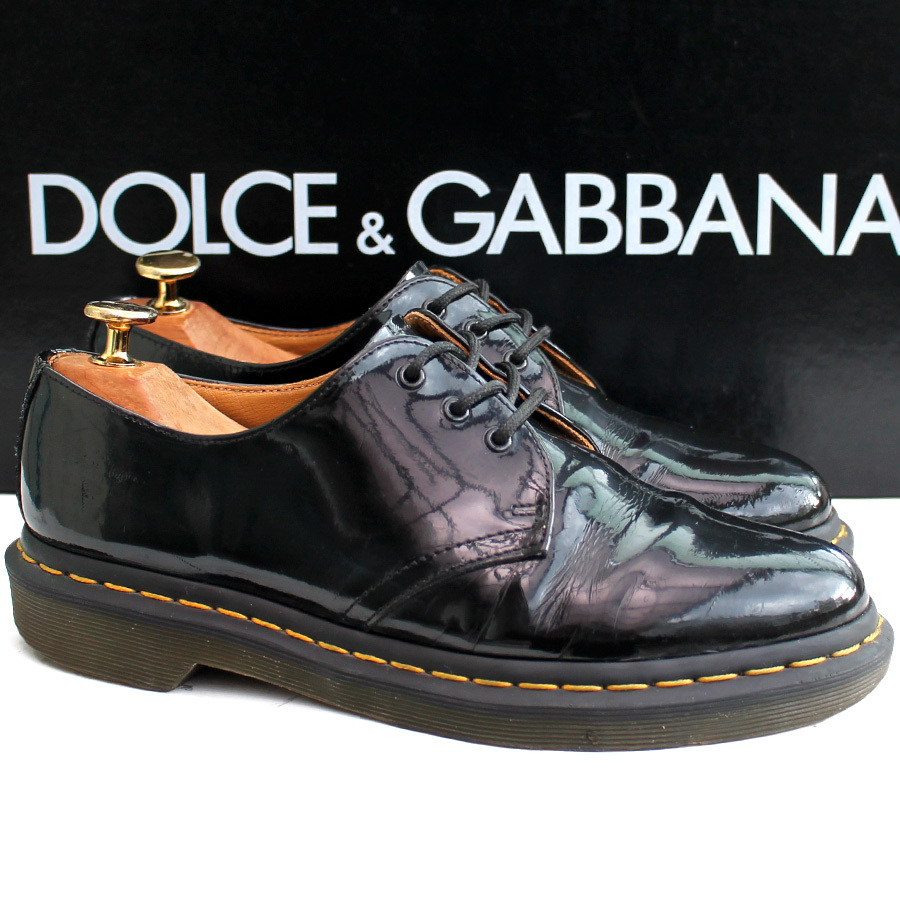 Dr MARTENS ドクターマーチン 3ホールシューズ UK6＝25 1461 パテント