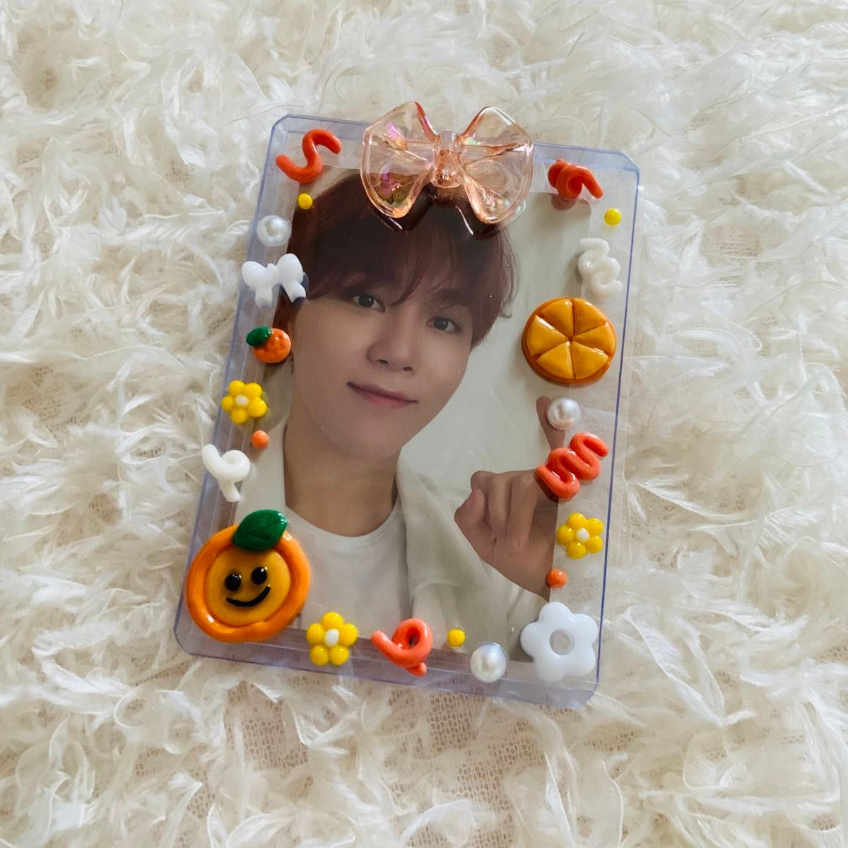 硬質ケースデコ クレイデコ トレカケース SEVENTEEN セブチ スングァン