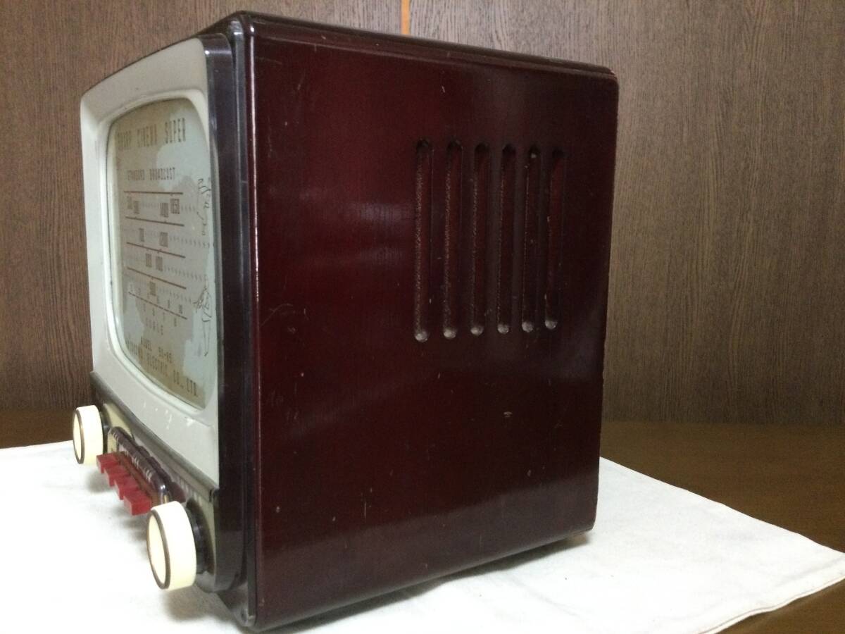 値下げ SHARP シャープ 早川電機工業株式会社 真空管ラジオ 5S-85型