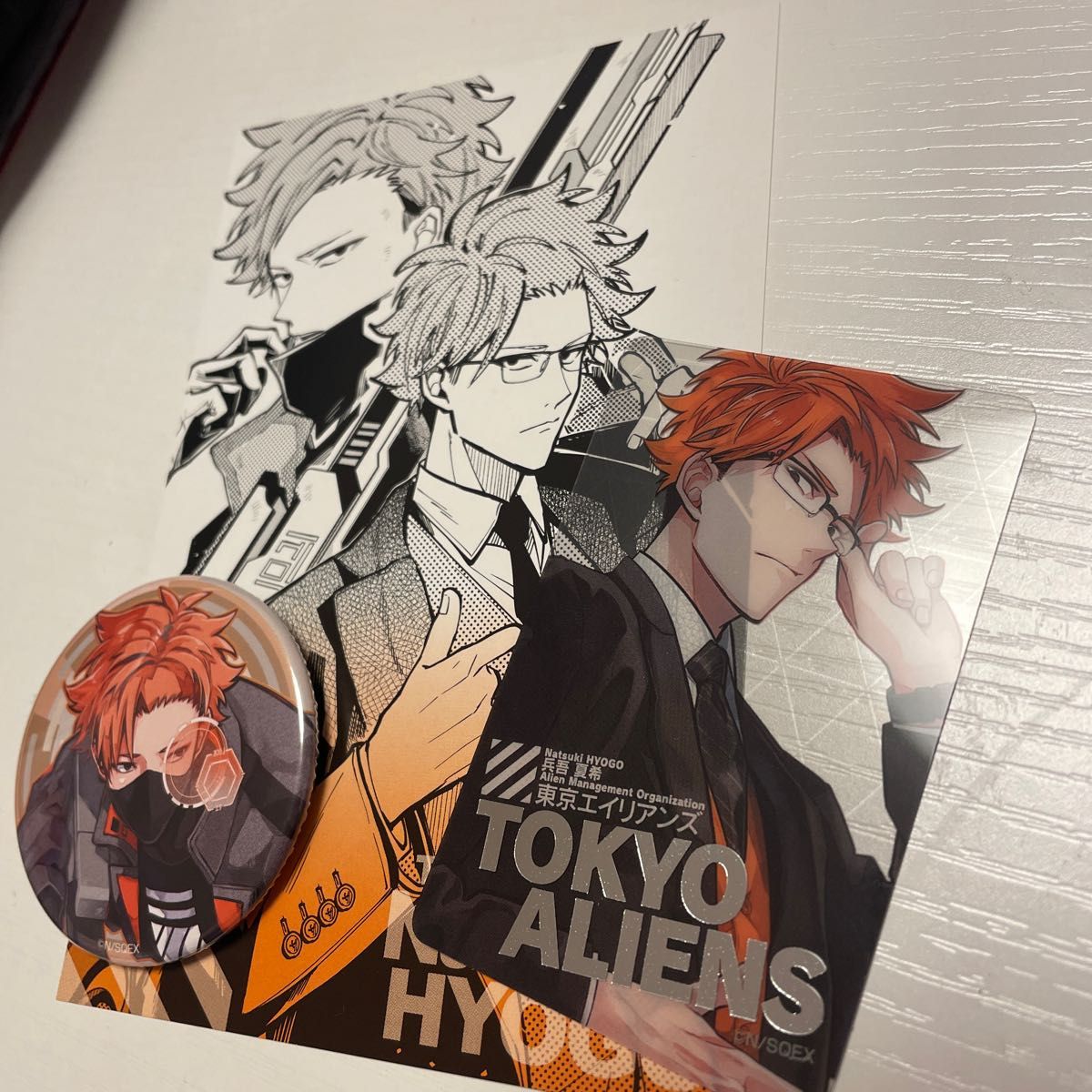 東京エイリアンズ 兵吾夏希 缶バッジ 東京エイリアンズ 兵吾 夏希 缶