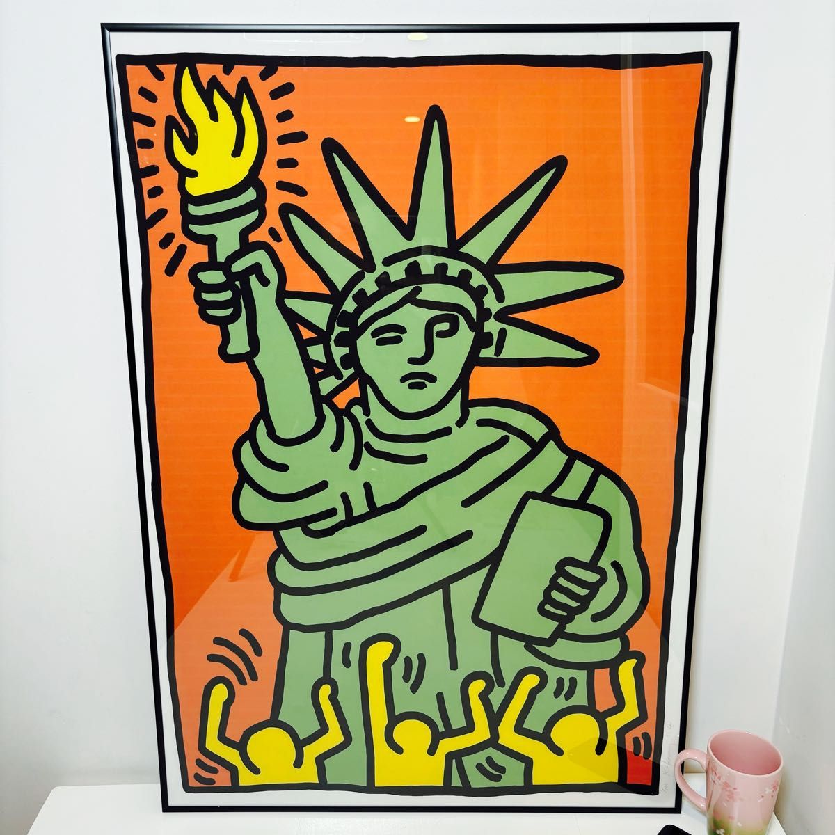 ポスター】キース ヘリング①「自由の女神」(A1サイズ)｜Yahoo!フリマ