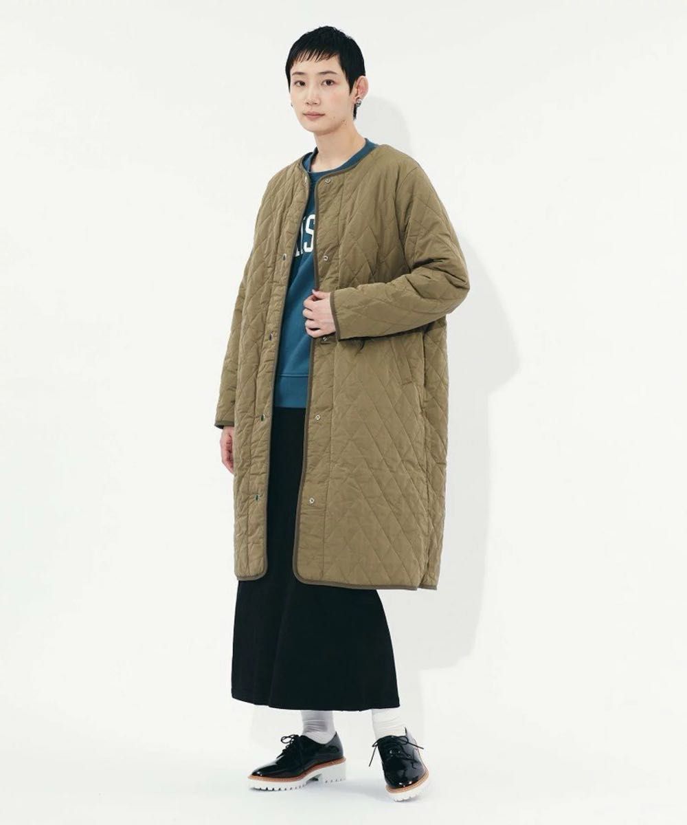 UNITED ARROWS】ボア×キルティング 2WAY リバーシブル ロングコート