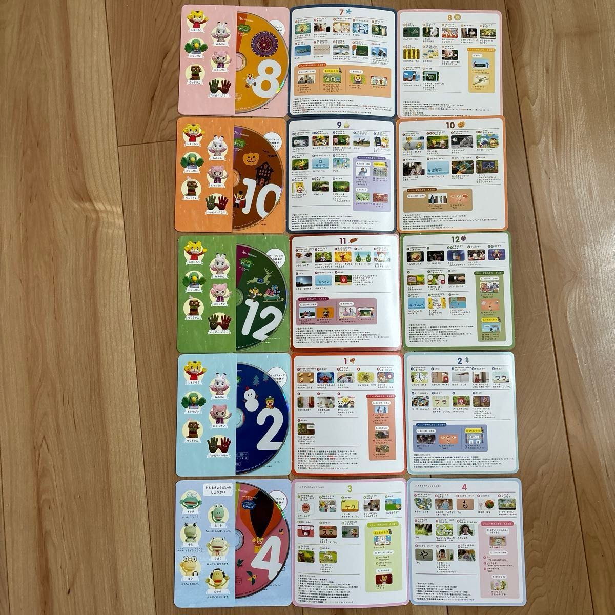 ベネッセ こどもちゃれんじ ほっぷ すてっぷ 2年分 DVDまとめ売り 13枚