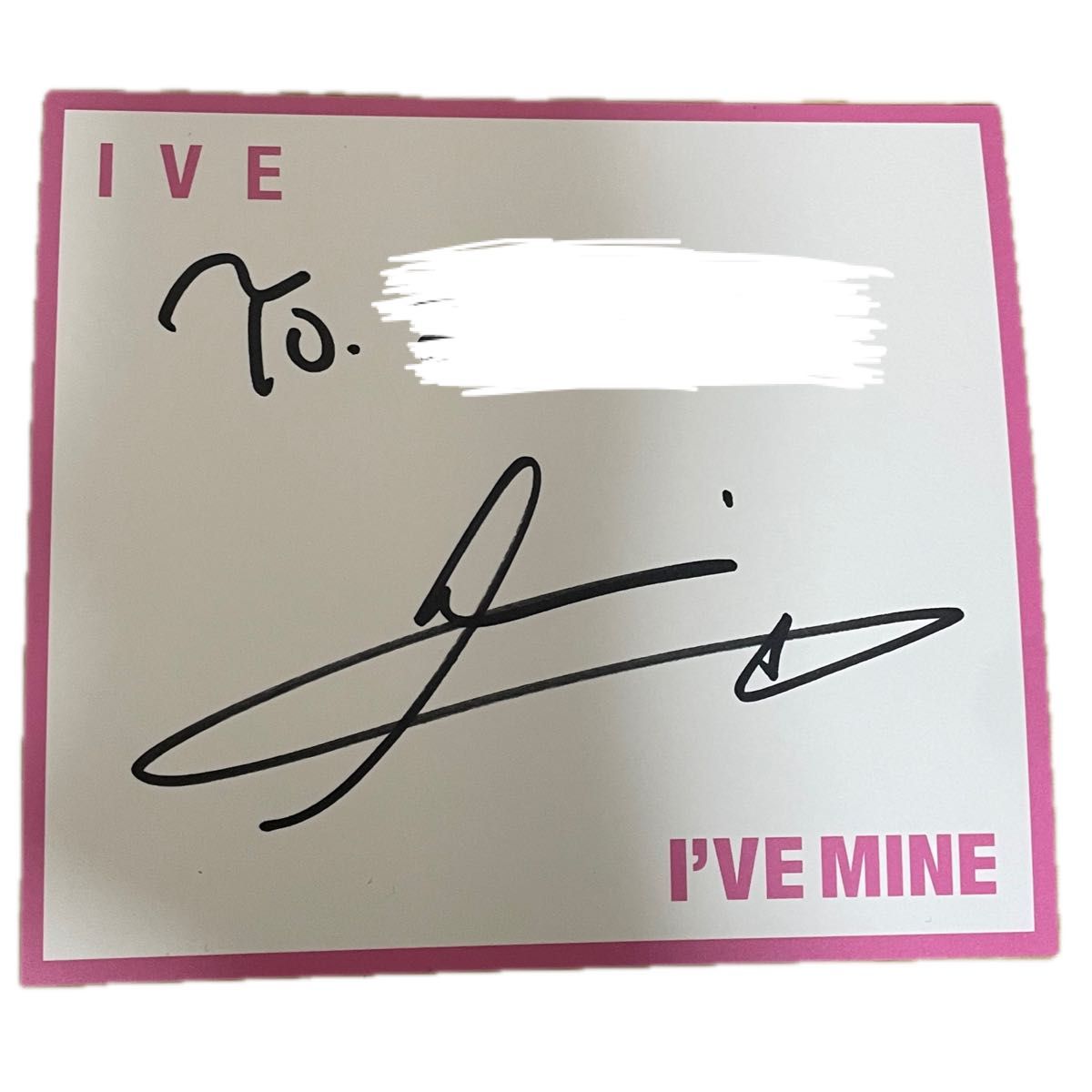 IVE リズ 直筆サイン色紙｜Yahoo!フリマ（旧PayPayフリマ）