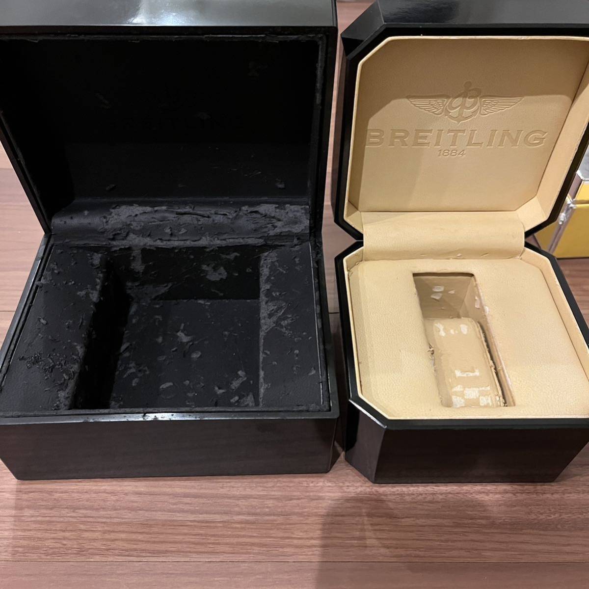 送料無料 BREITLING ブライトリング 箱 2点セット 冊子類 付属品 空箱