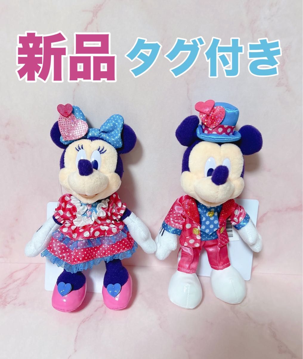 新品】ディズニー パルパルーザ ぬいぐるみバッジ ぬいば ミニー