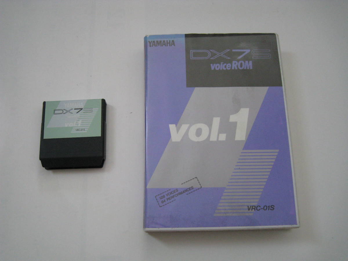Yahoo!オークション - 凄いおまけ付YAMAHA DX7S用 VOICE ROM VRC-01S