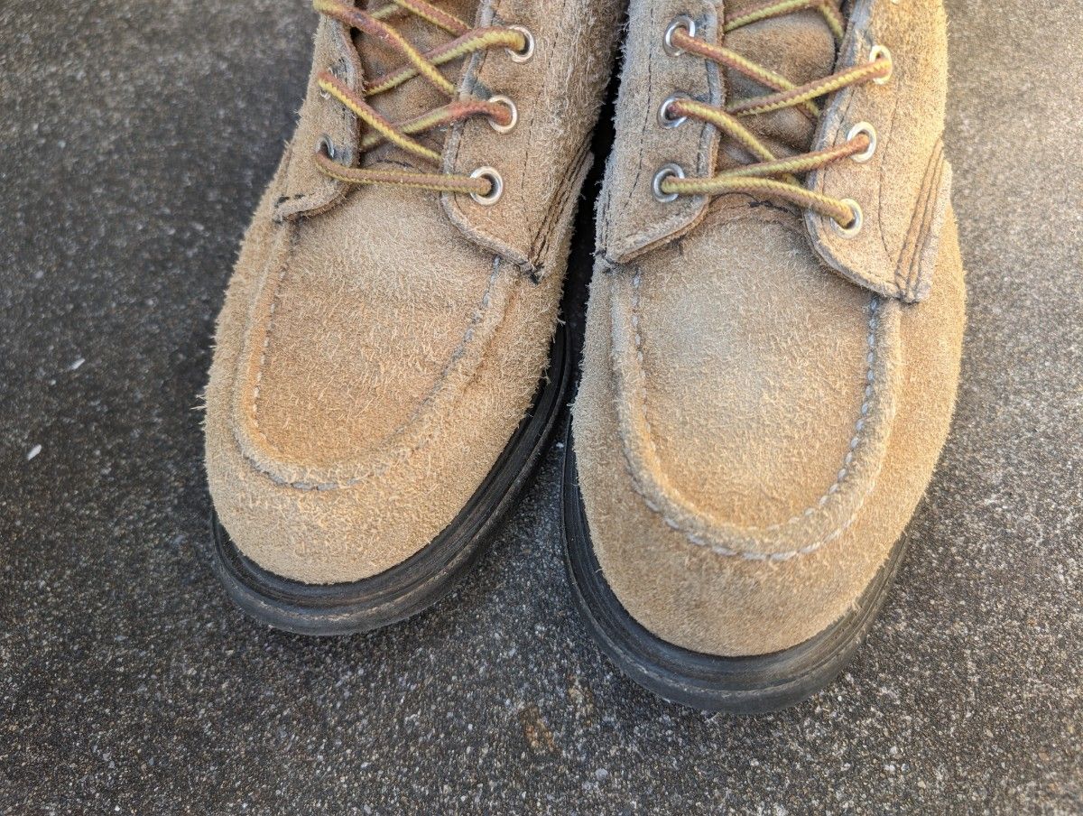 廃盤】レッドウィング 8118 スーパーソール ラフアウトレザー Redwing