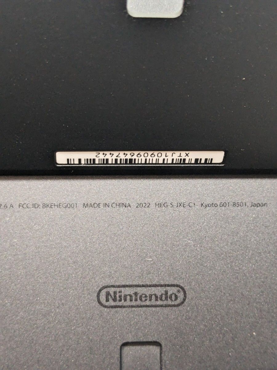 Nintendo Switch 有機ELモデル 2022年製 本体のみ 画面 ニンテンドー