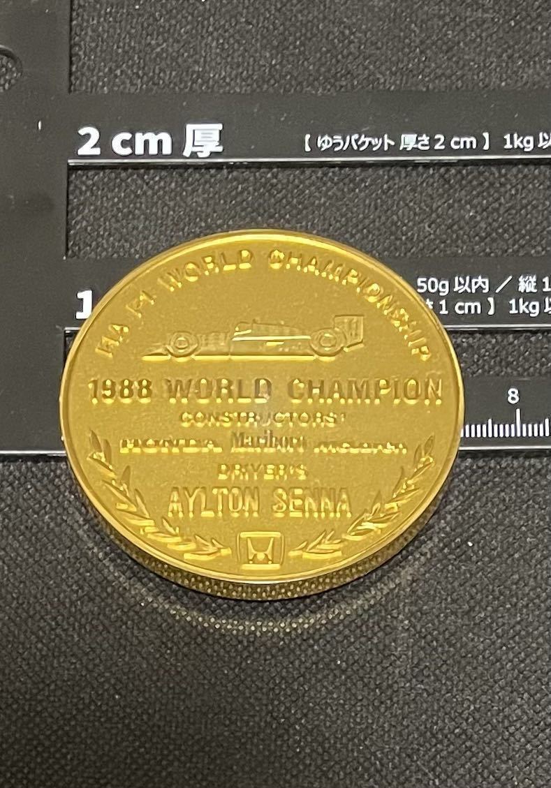 Yahoo!オークション - アイルトン・セナ 1988 ワールドチャンピオン ホ