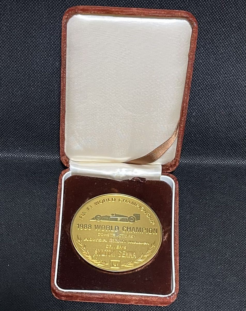 Yahoo!オークション - アイルトン・セナ 1988 ワールドチャンピオン ホ