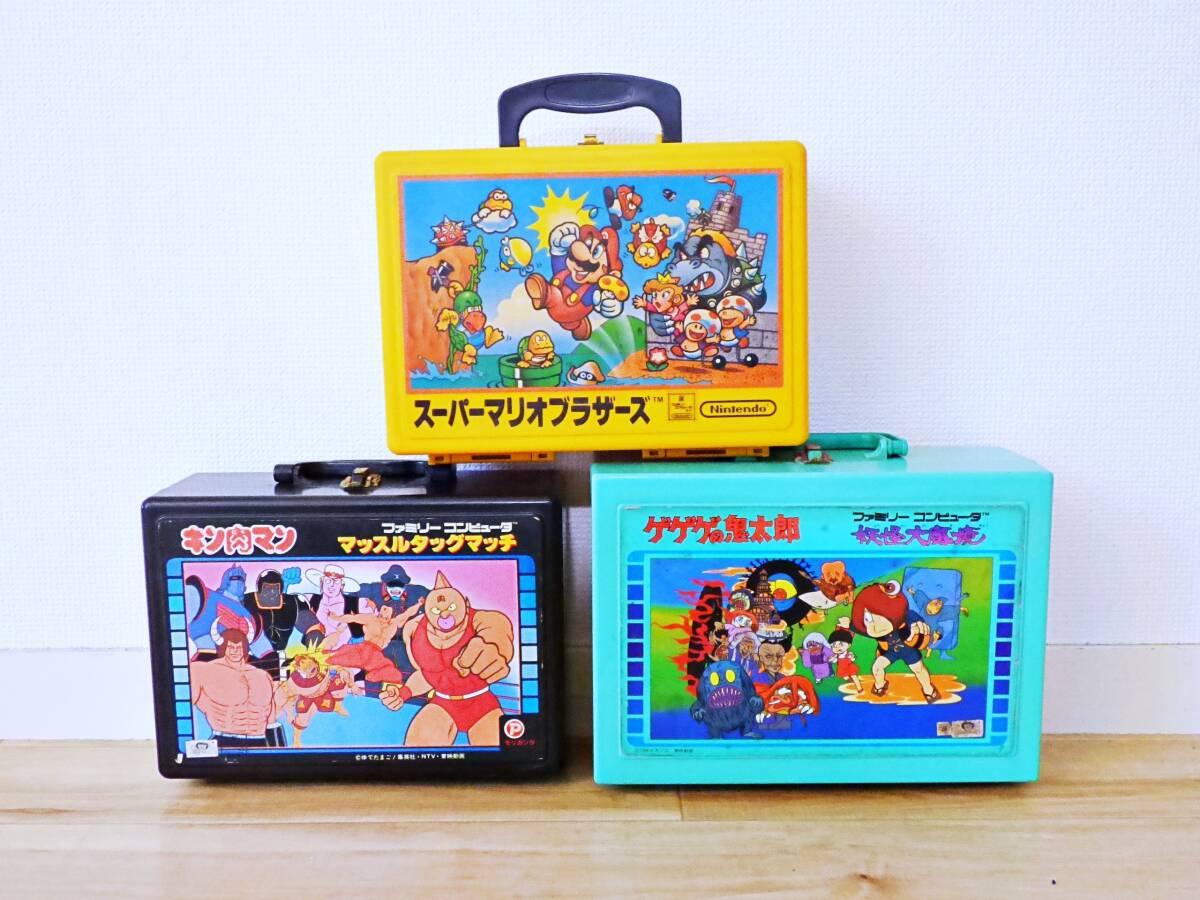 即決 送料無料 スーパーマリオ＋ゲゲゲの鬼太郎＋キン肉マン カセット