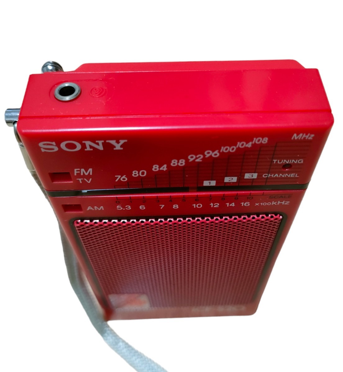 SONY／ソニー】ICF-S20 FM/AM 2バンドレシーバーラジオ 極美品 ラジオ