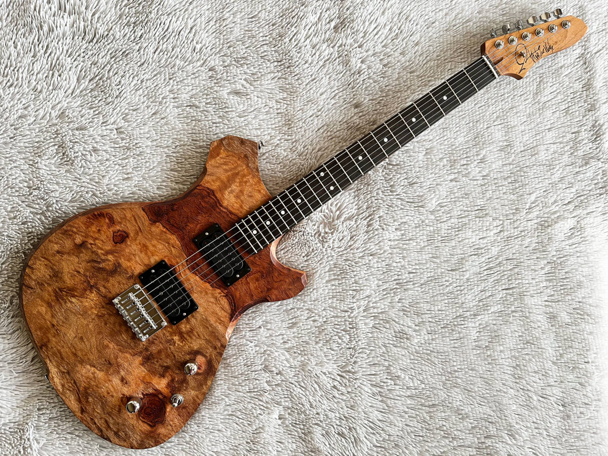 ハンドメイド】オリジナルシェイプ・ブビンガ1Pボディ/ロースト